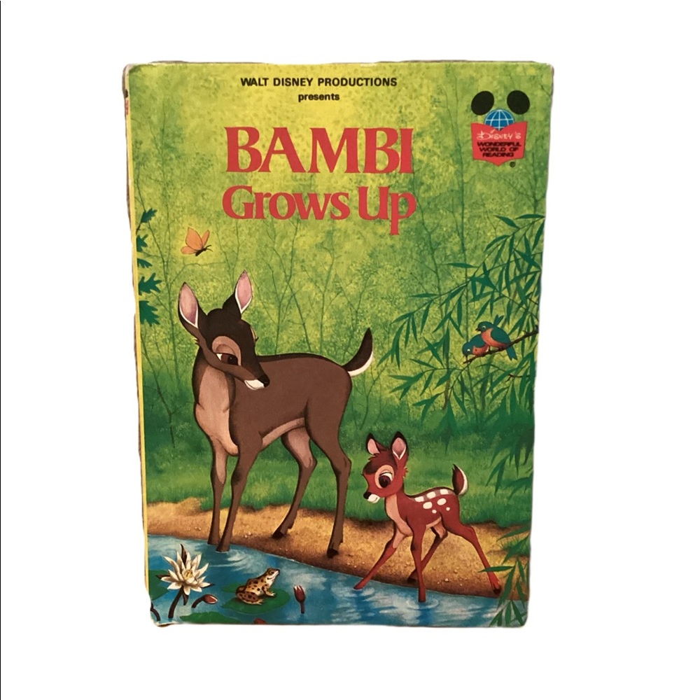 vintage 1979 Walt Disney Productions Presents Bambi Grows Up book